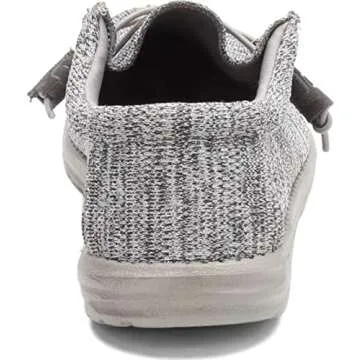 Hey Dude Men's Wally Sox | Retired Men’s Shoes | Men's Lace Up Loafers | Comfortable & Light-Weight