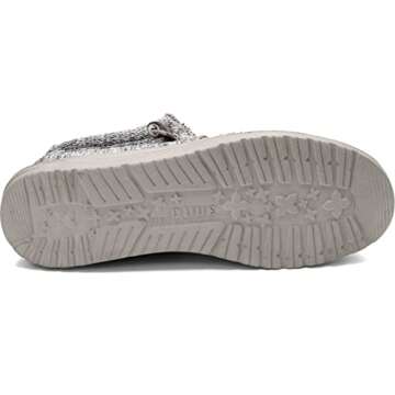 Hey Dude Men's Wally Sox | Retired Men’s Shoes | Men's Lace Up Loafers | Comfortable & Light-Weight