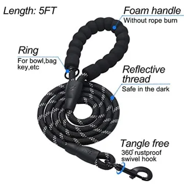 Matilor Dog Harness Step-in for Small Medium Dogs Black