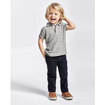 Stylish Children's Place Baby Boys Pique Polo for 6-9 Months