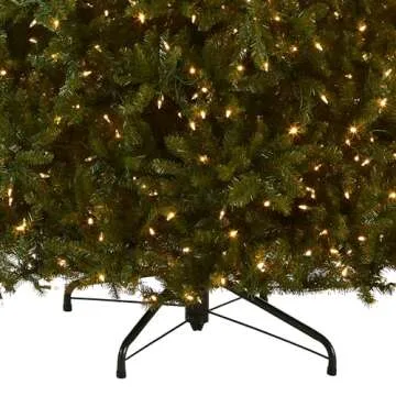 Dunhill Fir 10ft Pre-Lit Christmas Tree with LED Lights