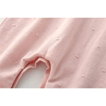 Auro Mesa Infant Baby Girls Knit Sweater Romper Princess Ruffles Collar Outfits Jumper Longsleeve Thick One Piece Clothes