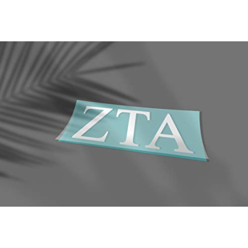 Pro-Graphx Zeta Tau Alpha Sorority Sticker Decal