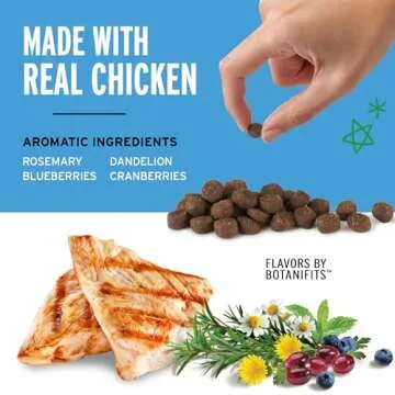 Pet Botanics Chicken Flavor Training Treats, 500 Per Bag