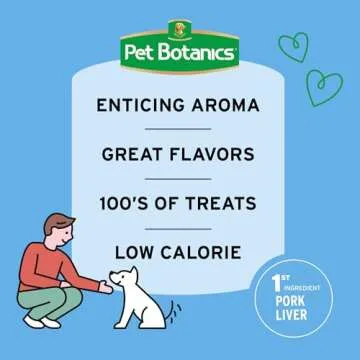 Pet Botanics Chicken Flavor Training Treats, 500 Per Bag