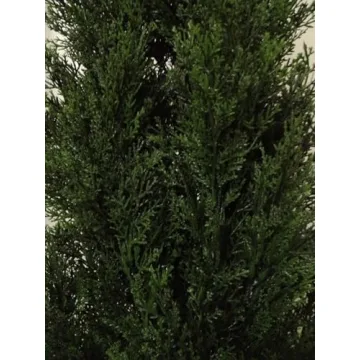 Pre-Potted 4' Artificial Cedar Topiary Outdoor Indoor Tree (Pack of 2)