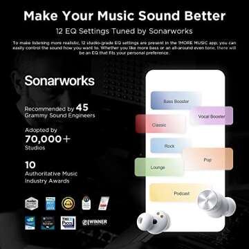 1MORE PistonBuds Pro with Hybrid ANC and 30h Playtime