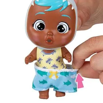 Cry Babies Magic Tears Tropical World - Beach Babies Series | 8+ Surprises, Accessories, Surprise Doll - Great Gift for Kids Ages 3+