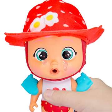 Cry Babies Magic Tears Tropical World - Beach Babies Series | 8+ Surprises, Accessories, Surprise Doll - Great Gift for Kids Ages 3+
