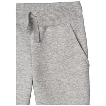 Amazon Essentials Girls' Sweatpants Light Grey Heather