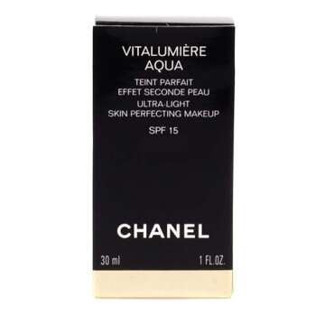 Vitalumiere Aqua Ultra-Light Skin Perfecting Makeup SPF 15-40 Beige by Chanel for Women - 1 oz Makeup