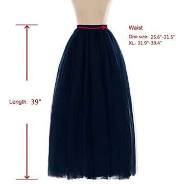 BABYONLINE D.R.E.S.S. Womens Long Petticoat for Formal Evening Dress Full Length Underskirt Yellow XL