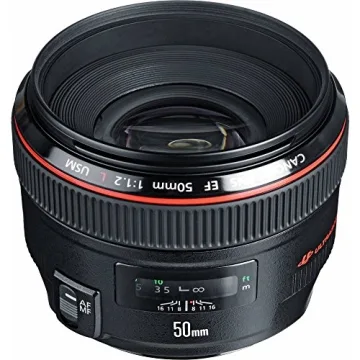 Canon EF 50mm f1.2L USM Lens Professional Photography