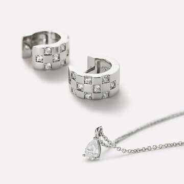 Ana Luisa Eden Huggie Hoop Earrings - Stylish & Hypoallergenic