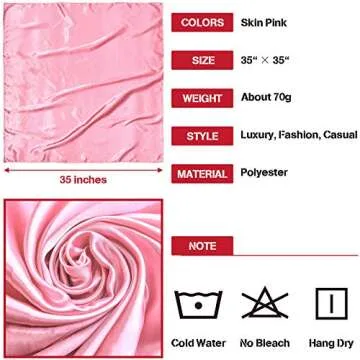 Syhood Satin Scarves Set: Stylish Hair Accessories
