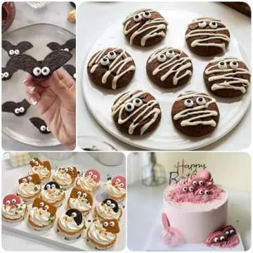 Edible Eyes Candy Eyeballs for Fun Cake Decorating