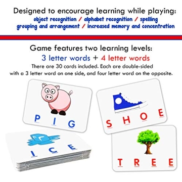 Little Treasures Matching Letter Game for Ages 3 and Up