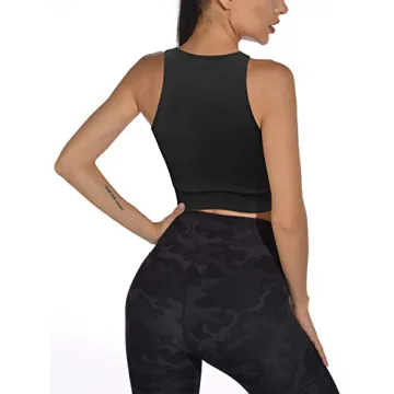 Stylish LASLULU Crop Top for Women Workout & Yoga