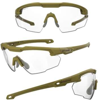 HTS HUNTERSKY HTS ballistic Glasses men S57 safety glasses tactical glasses, eye protection for shooting range OSHA Medical Dental