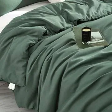 Nayoroom Sage Green Comforter Set Queen Size Soft Comfort and Style