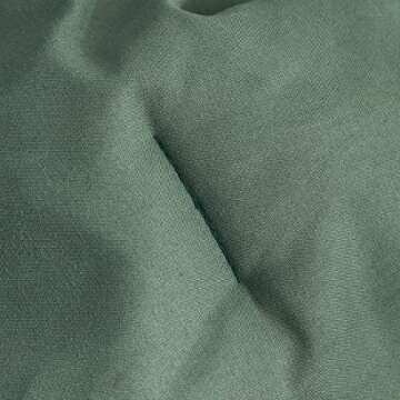 Nayoroom Sage Green Comforter Set Queen Size Solid Color Minimalist Bedding Sets 3 Pieces Soft Microfiber Boho Aesthetic Farmhouse Comforters Set Gifts for Women Men (1 Comforter, 2 Pillowcases)