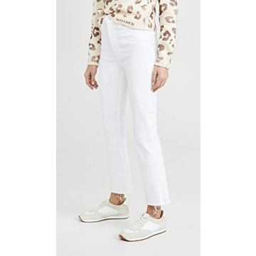 MOTHER Women's The Hustler Ankle Fray Jeans