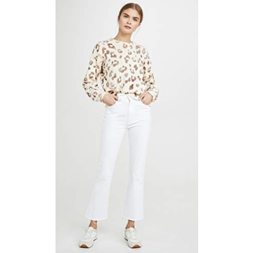 MOTHER Women's The Hustler Ankle Fray Jeans