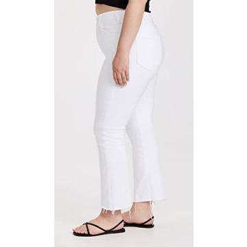 MOTHER Women's The Hustler Ankle Fray Jeans