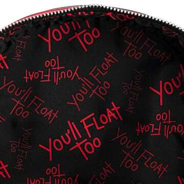 Loungefly x IT Sewer Scene - You'll Float Too Pennywise Mini Backpack