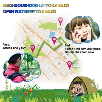 LOOIKOOS Walkie Talkies - Durable Kids Toy with Long Range