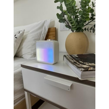 AIRIVO Alarm Clock Night Lights with Soothing Sound Options