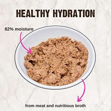 Rawz Natural Premium Pate Canned Cat Wet Food - Made with Real Meat Ingredients No BPA or Gums -3 oz Cans (Case Pack of 18) (Rabbit)