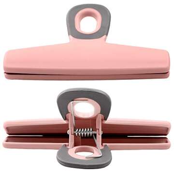 Cook with Color Food Clips - Vibrant Bag Clips for Storage