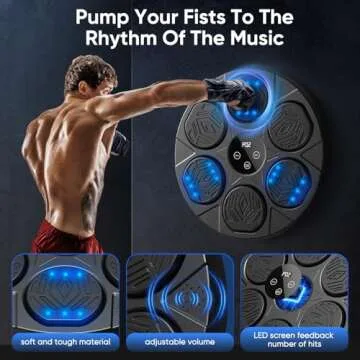 Music Boxing Machine with Bluetooth for Fun Workouts