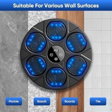 Music Boxing Machine with Bluetooth for Fun Workouts