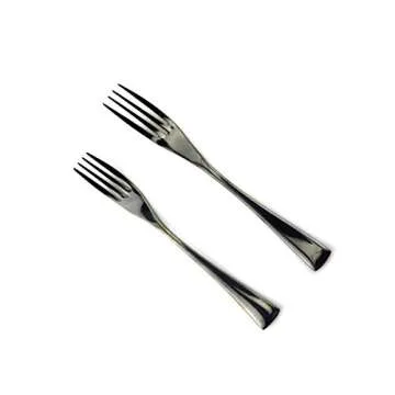 JASHII 20 Piece Black Flatware Set for Stylish Dining
