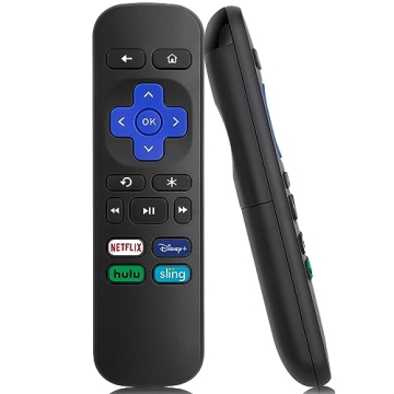 Replacement Remote for Roku Devices - 2 Pack