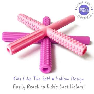 X Hollow Chew Tubes - Sensory Chew Toys for Kids