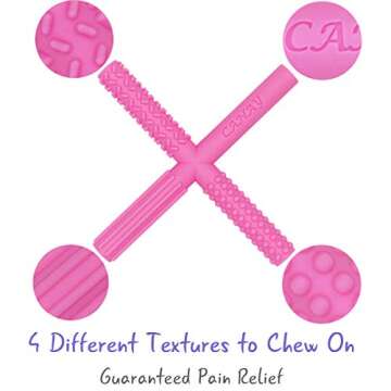 X Hollow Chew Tubes - Sensory Chew Toys for Kids