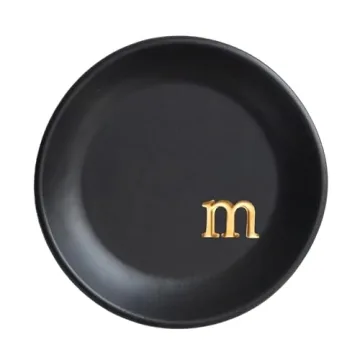 COLLECTIVE HOME - Ceramic Jewelry Tray, Decorative Trinket Dish for Rings Earrings Necklaces Bracele...