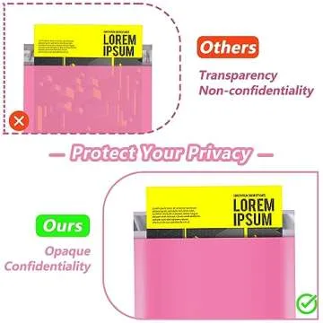 JinRuiKJ Thank You Poly Mailer 10x13 Inch 100 PCS, Shipping Bags for Clothing, Packaging Bags for Small Business, Strong Adhensive, Waterproof and Tear-Resistant Mailing Envelopes, Pink