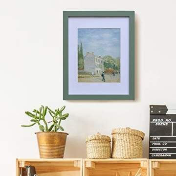 Muzilife Rustic 8x10 Wood Picture Frame for Wall or Tabletop