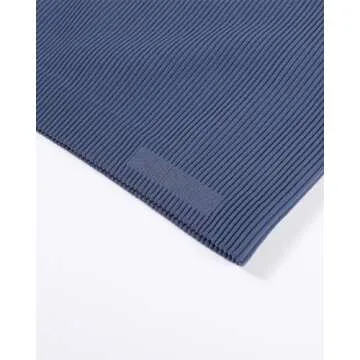 AUROLA 3 Pieces Pack Sets Women Essentials Rib Seamless Sleeveless Workout Tank Tops,Pack (Black+Bijou Blue+Marshmallow),M