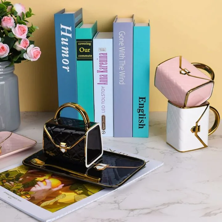 Handbag Shaped Coffee Mug Set - Koythin