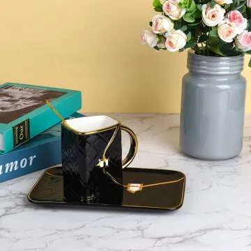 Handbag Shaped Coffee Mug Set - Koythin