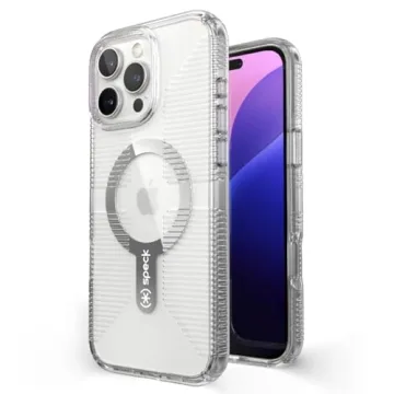 Speck Clear iPhone 16 Pro Max Case - Slim MagSafe Protection & Durability