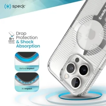 Speck Clear iPhone 16 Pro Max Case with MagSafe