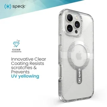 Speck Clear iPhone 16 Pro Max Case with MagSafe