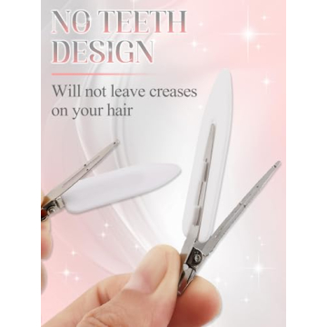 No Bend No Crease Hair Clips - 8 Pcs for Stylish Looks