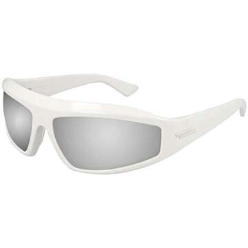 Bottega Veneta BV1078S Men Sunglasses Stylish White/Grey
